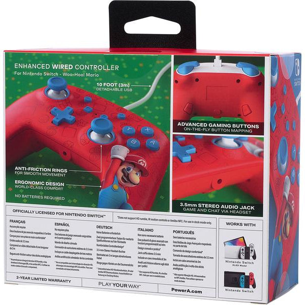 Power A Enhanced Wired Controller Woo-hoo! Mario