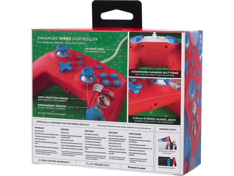 Power A Enhanced Wired Controller Woo-hoo! Mario