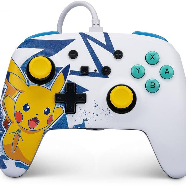Power A Enhanced Wired Controller Pikachu High Voltage