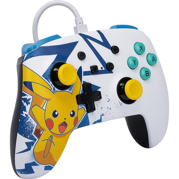 Power A Enhanced Wired Controller Pikachu High Voltage