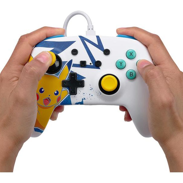 Power A Enhanced Wired Controller Pikachu High Voltage