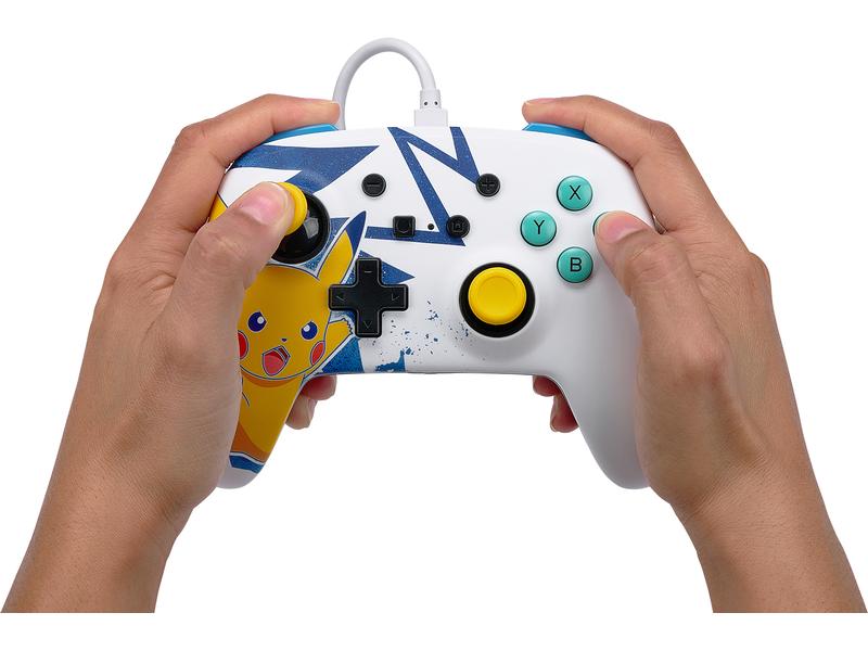 Power A Enhanced Wired Controller Pikachu High Voltage