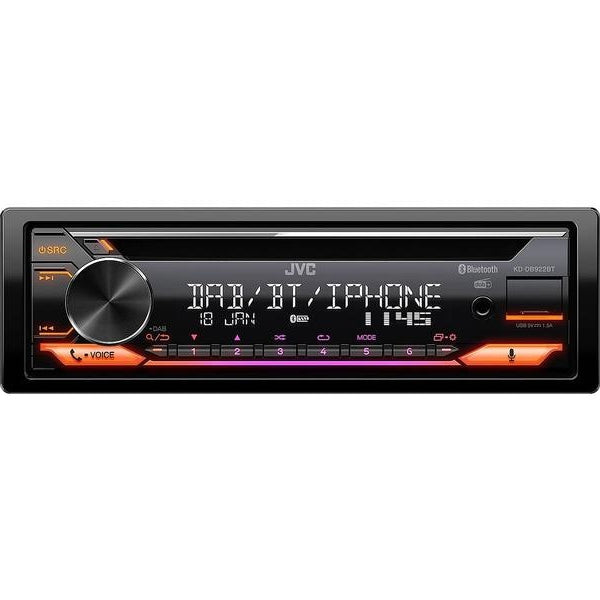 JVC Autoradio KD-DB922BT 1 DIN