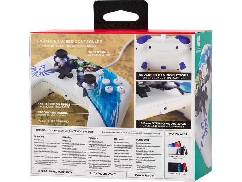 Power A Enhanced Wired Controller Master Sword Attack
