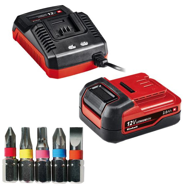 Einhell Akku-Bohrschrauber TE-CD 12/1 Li 2.0 Ah Kit