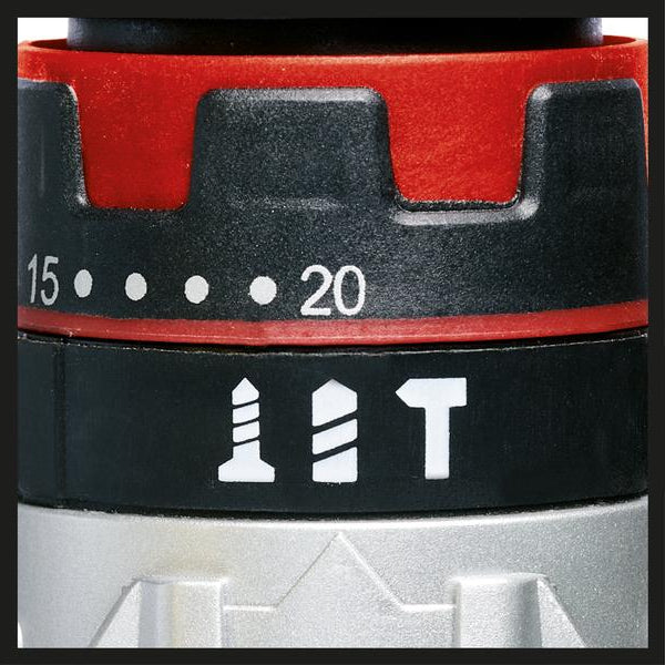 Einhell Akku-Schlagbohrschrauber TE-CD 12/1 Li-i 2x 2.0 Ah Kit