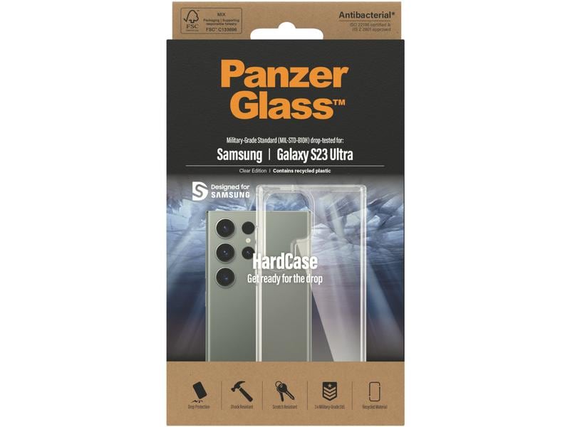 Panzerglass Back Cover HardCase Galaxy S23 Ultra Transparent