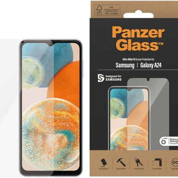 Panzerglass Displayschutz Ultra Wide Fit Galaxy A24