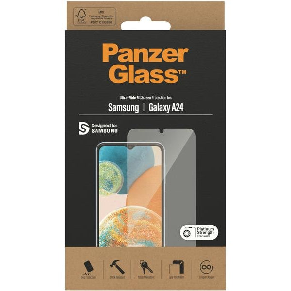 Panzerglass Displayschutz Ultra Wide Fit Galaxy A24