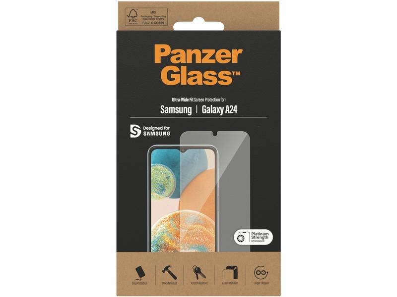 Panzerglass Displayschutz Ultra Wide Fit Galaxy A24