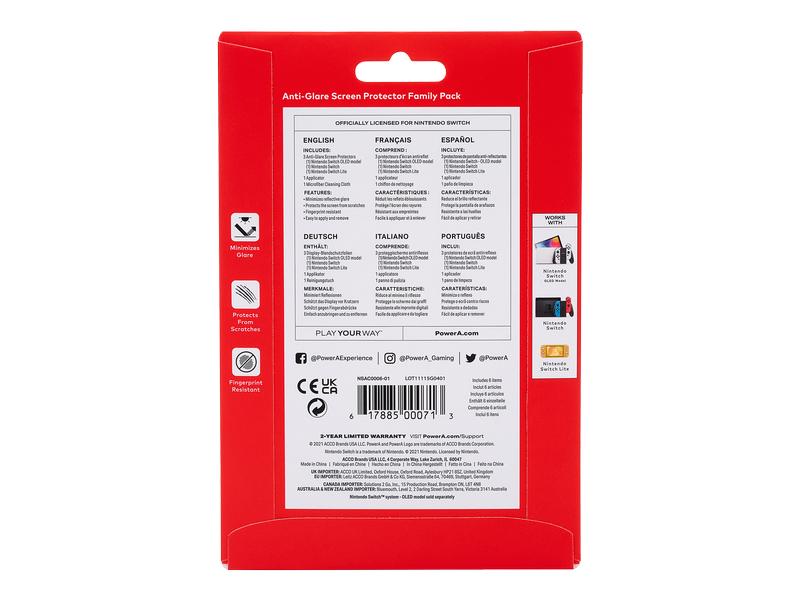 Power A Anti-Glare Screen Protector