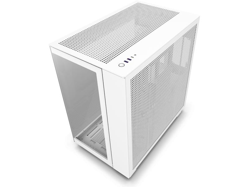 NZXT PC-Gehäuse H9 Flow Weiss matt