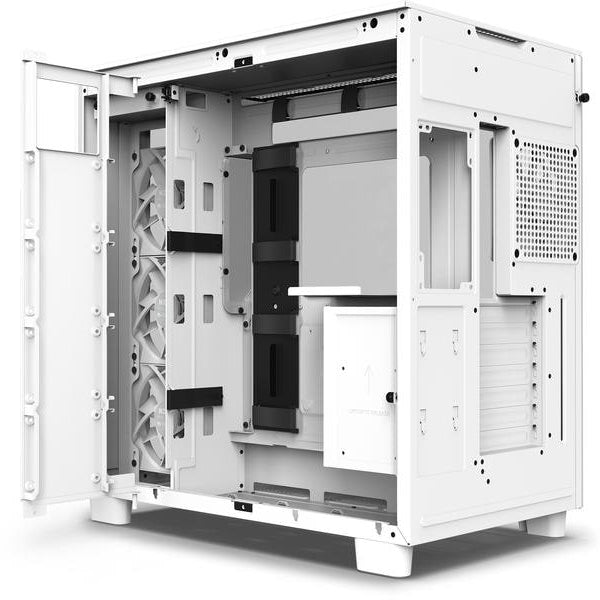 NZXT PC-Gehäuse H9 Flow Weiss matt