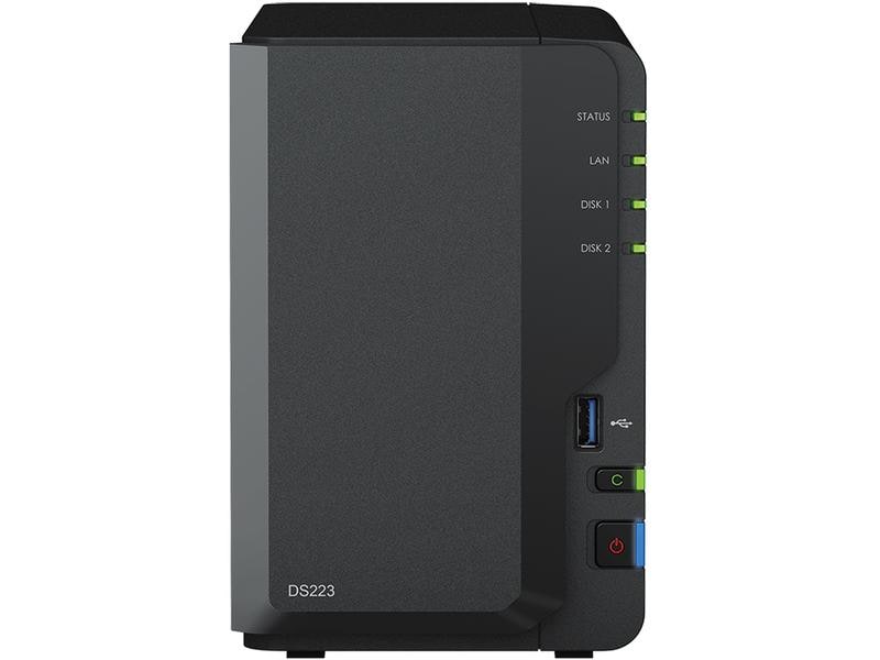 Synology DiskStation DS223 - 8TB (2x4TB WD Red Plus)