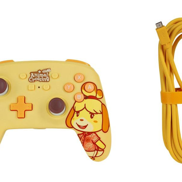 Power A Enhanced Wired Controller Animal Crossing: Isabelle