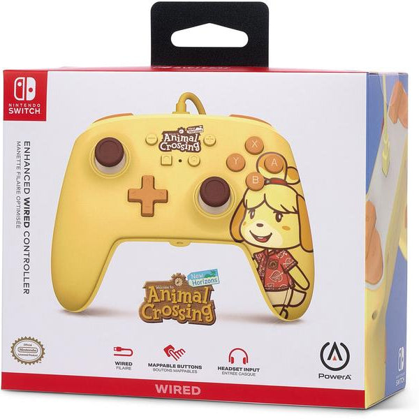 Power A Enhanced Wired Controller Animal Crossing: Isabelle