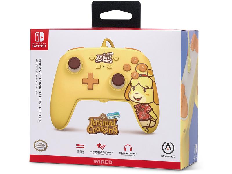 Power A Enhanced Wired Controller Animal Crossing: Isabelle