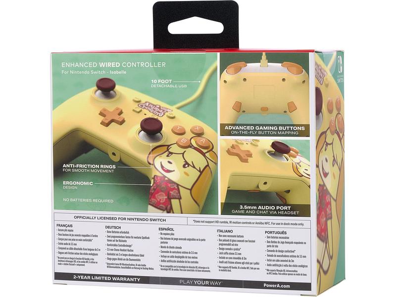 Power A Enhanced Wired Controller Animal Crossing: Isabelle
