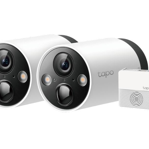 TP-Link Netzwerkkamera Tapo C420S2 Set 2×Tapo C420 + 1×Tapo H200