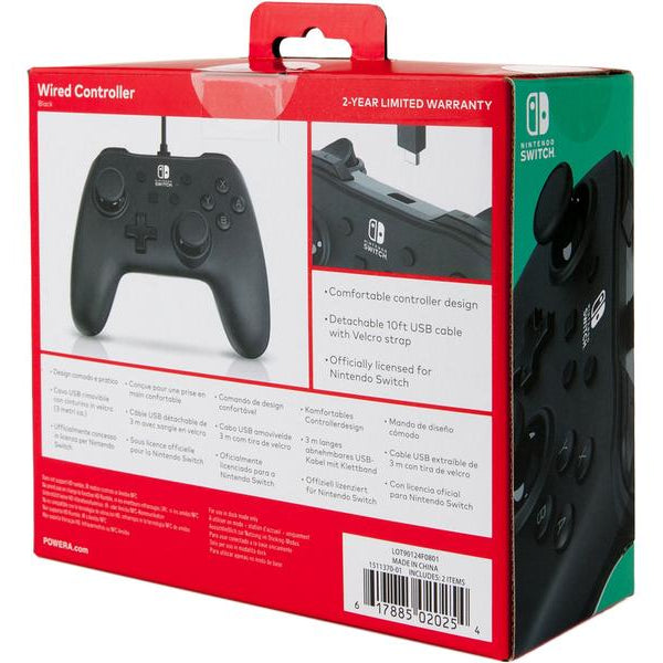 Power A Wired Controller Schwarz