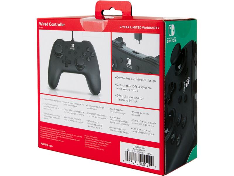 Power A Wired Controller Schwarz