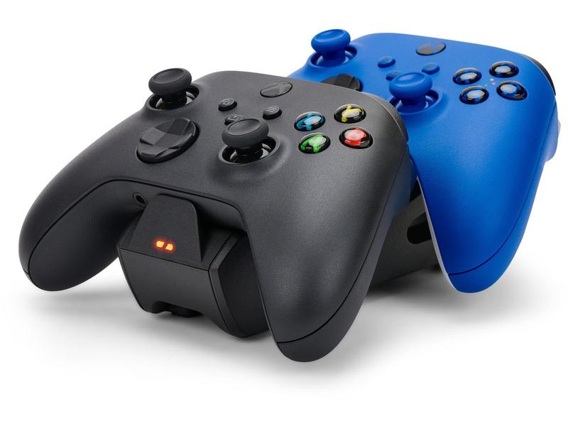 Power A Dual Charging Dock Schwarz