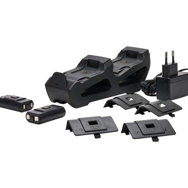 Power A Dual Charging Dock Schwarz