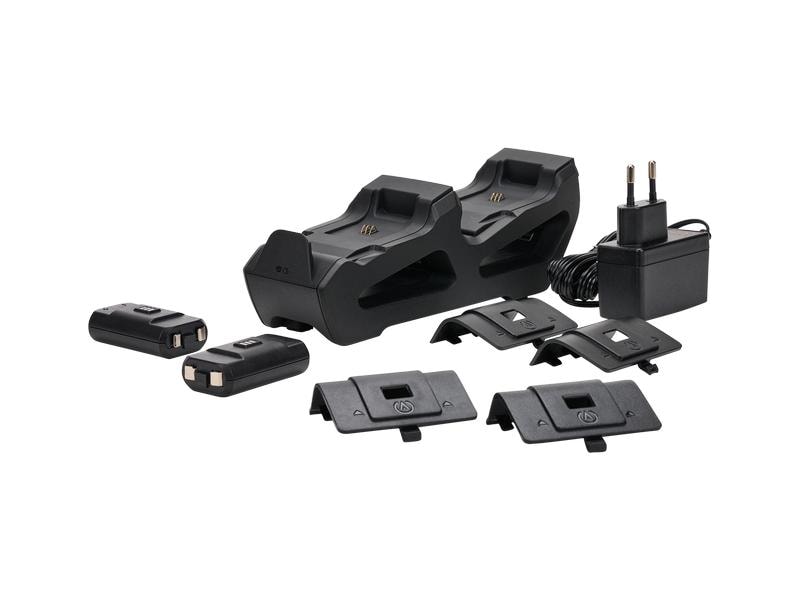 Power A Dual Charging Dock Schwarz