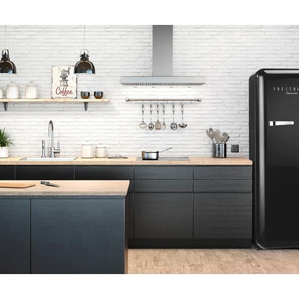 Trisa Kühlschrank Frescolino Classic Schwarz, Rechts
