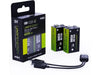 Verico Akku 2x PP3 9V 500 mAh mit USB-C