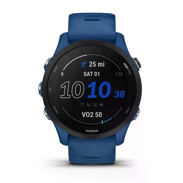 GARMIN GPS-Sportuhr Forerunner 255 Basic Dunkelblau/Schwarz