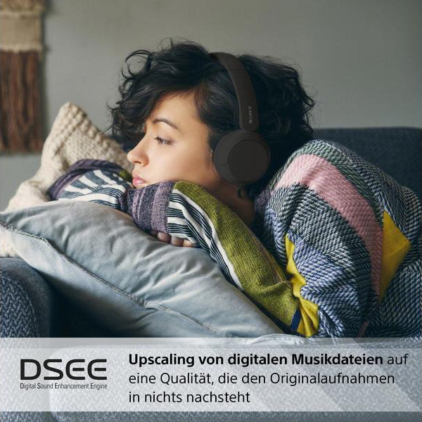 Sony Wireless Over-Ear-Kopfhörer WH-CH520 Schwarz
