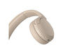 Sony Wireless Over-Ear-Kopfhörer WH-CH520 Beige