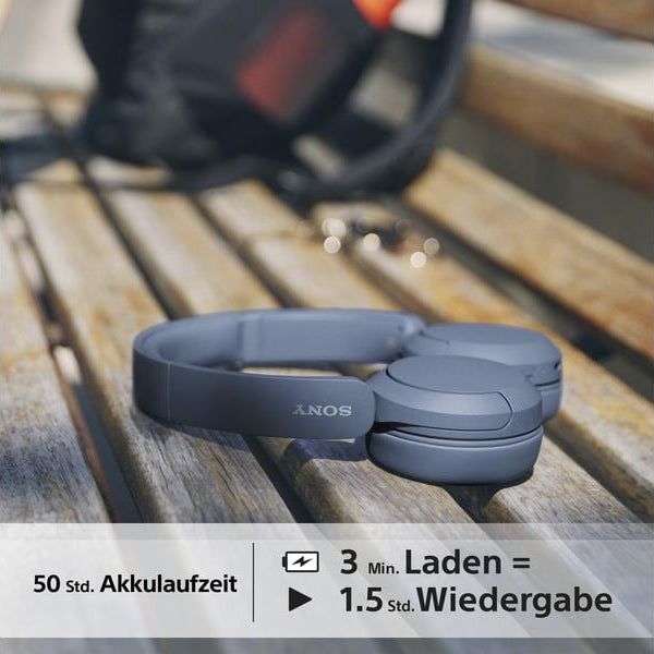 Sony Wireless Over-Ear-Kopfhörer WH-CH520 Blau