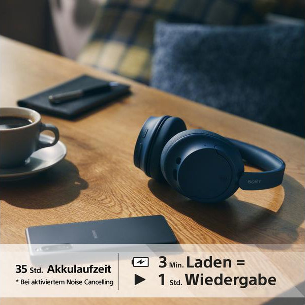 Sony Wireless Over-Ear-Kopfhörer WH-CH720N Blau