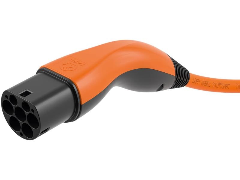 Lapp Ladekabel Helix für Elektroauto Typ 2, 22 kW, 5 m, Orange