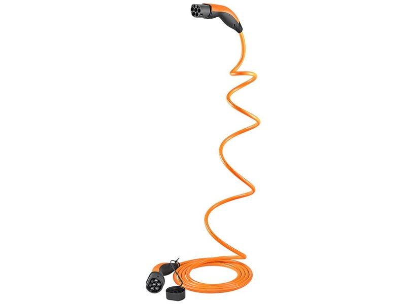 Lapp Ladekabel Helix für Elektroauto Typ 2, 11 kW, 5 m, Orange