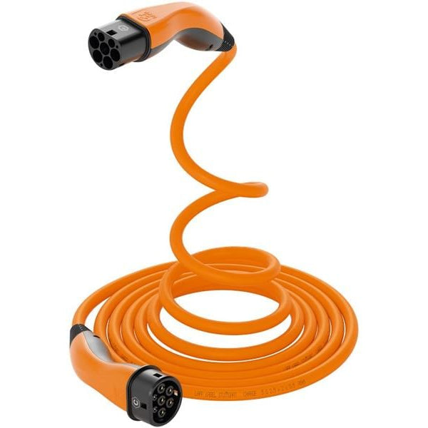 Lapp Ladekabel Helix für Elektroauto Typ 2, 22 kW, 5 m, Orange