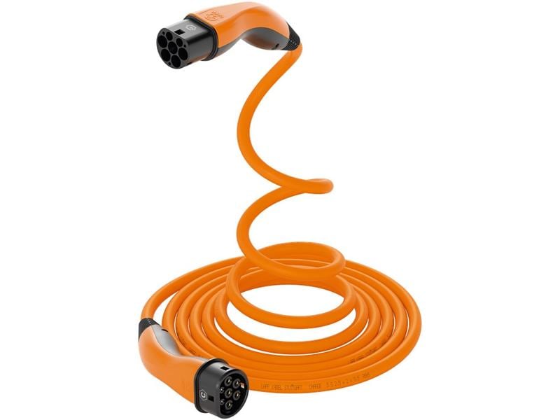 Lapp Ladekabel Helix für Elektroauto Typ 2, 22 kW, 5 m, Orange
