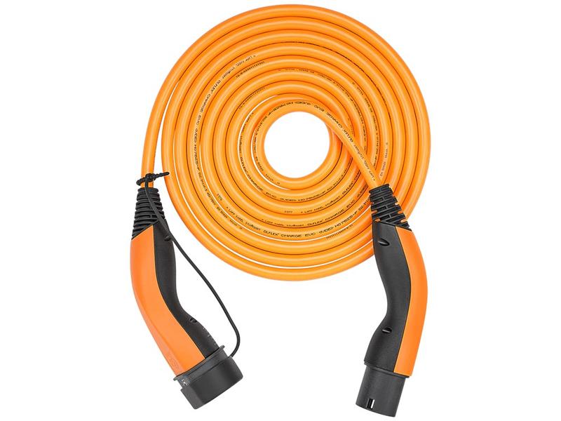 Lapp Ladekabel Helix für Elektroauto Typ 2, 11 kW, 5 m, Orange