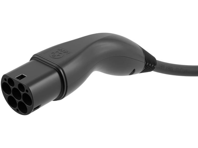 Lapp Ladekabel Helix für Elektroauto Typ 2, 11 kW, 5 m, Schwarz