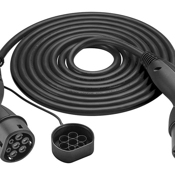 Lapp Ladekabel Helix für Elektroauto Typ 2, 22 kW, 5 m, Schwarz