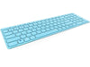 Rapoo Funk-Tastatur E9700M ultraslim Blau