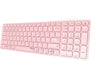 Rapoo Funk-Tastatur E9700M ultraslim Pink