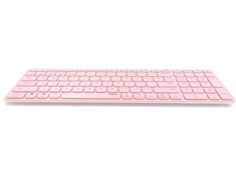 Rapoo Funk-Tastatur E9700M ultraslim Pink