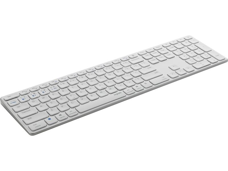 Rapoo Tastatur E9800M ultraslim Weiss