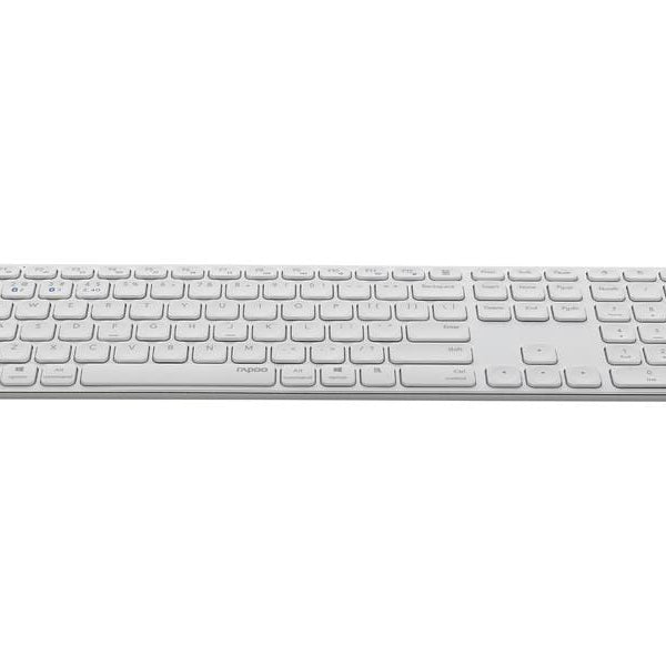 Rapoo Tastatur E9800M ultraslim Weiss