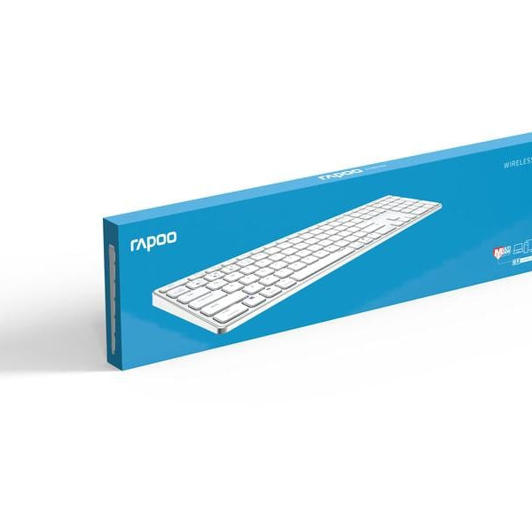 Rapoo Tastatur E9800M ultraslim Weiss