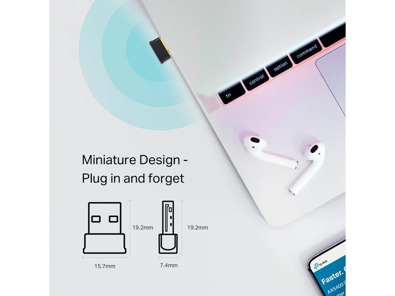 TP-Link WLAN-AC USB-Stick Bluetooth Archer T2UB Nano USB 2.0