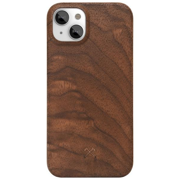 Woodcessories Back Cover Slim Case iPhone 14 Plus Walnuss